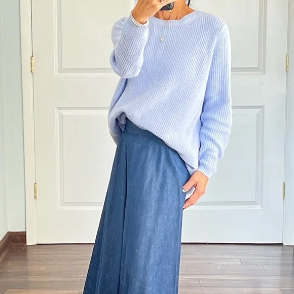 525 America 100% cotton essential sweater size S - Picture 3 of 11